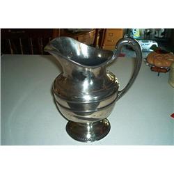 Reed & Barton Silverplate Monagramed Pitcher #1484868