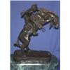 Image 1 : Bronze "Bronco Buster" by Frederick Remington #1485040