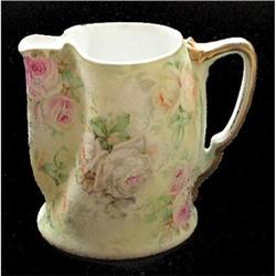 Royal Bayreuth Tapestry 3 Color Roses Pitcher #1485219