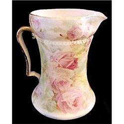 Royal Bayreuth Tapestry 3 Roses Corset Pitcher #1485220