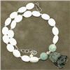 Image 1 : STERLING SILVER Estate JADE AMAZONITE Buddha #1485272