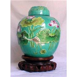 GINGER JAR  Wang Bing Rong)Qing Dynasty #1485283