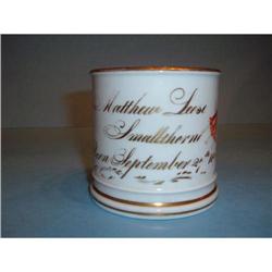 Christening mug or birthday mug of enameled #1485307