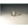 Image 1 : Estate 14K WG Micro Pave Diamond Amethyst Ring #1485444