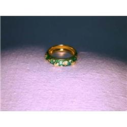 18K Hidalgo Seahorse Turtle Shell Dolphin Band #1485465