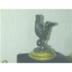 Antique French Bronze of a Bird/Cockeral #1485662