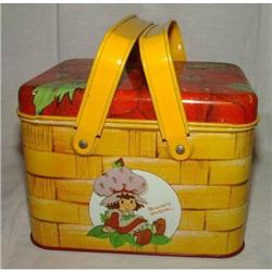 Strawberry Shortcake Picnic Basket 1980 #1492226