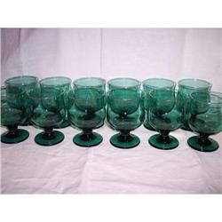 Libbey Tulip in Juniper Set of 12 Stems #1492230