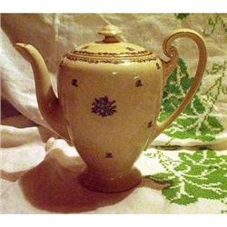 Bavarian Crest Coffee Pot Server Rose Design #1492269