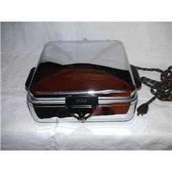 Vintage Sunbeam Waffle Iron Chrome Model W2A #1492278