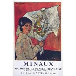 Minaux Mourlot Lithograph Printed in 1960 #1492551