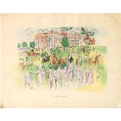 Museum Quality Dufy Ville De Honfleur #1492577