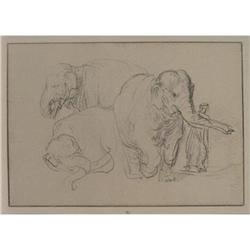 Three Elephants #1492612