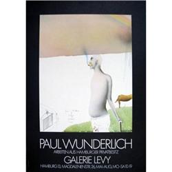 Wunderlich   Surreal man with cane #1492661