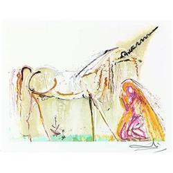 Signed in the plate 18 color lithograph by Dali#1492694