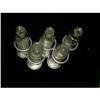 5 Bottle Cruet Set Aluminum Base #1492827
