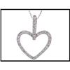 Image 1 : DESIGNER DIAMOND HEART PENDANT WAS $395. #1492848