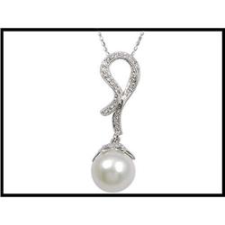 DESIGNERS DIAMOND PEARL PENDANT (Was $400) #1492856
