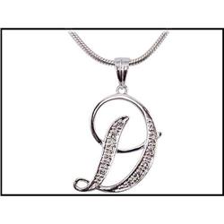 DIAMOND INTIAL D PENDANT WAS $250.00 #1492859