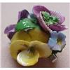 COALPORT CHINA FROLAR BROOCH #1492888