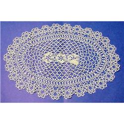 Large Tatted Lace Doily Tatting #1492977