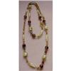 Image 1 :  VINTAGE 2 STRAND GLASS BEAD NECKLACE #1492986