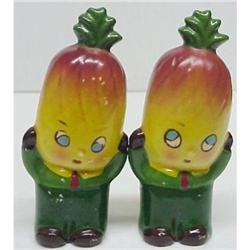 CUTE PINEAPPLE HEADS -  PEPPER & SALT   #1492992