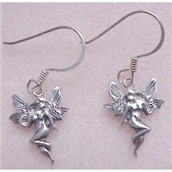 LOVELY VINTAGE STERLING EARRINGS #1493001