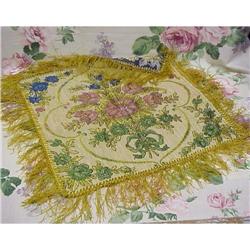 PRETTY VINTAGE SILKY TAPESTRY #1493004