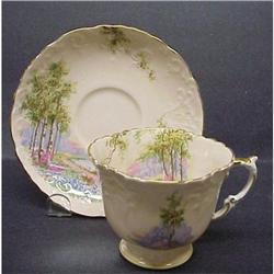 Lovely Aynsley  CUP & SAUCER  #1493006