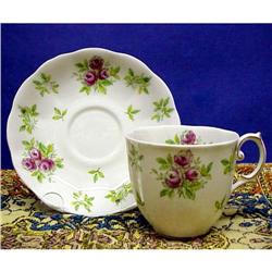 Hand Pntd.Royal Albert Cup & Saucer #1493024