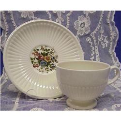 Demitasse Wedgwood Cup & Saucer "EDME" #1493028