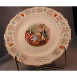 Rare 1914 Calendar Plate #1493075