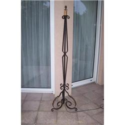 French wrought iron Lamp stand #1493170