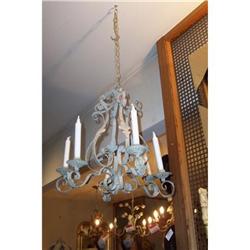Wrought iron chandelier #1493181