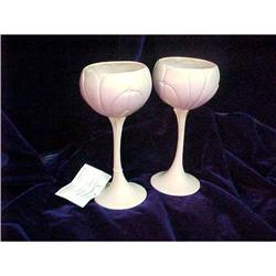 Newman Flower Stems (pr) in Lavender and Creme #1493374