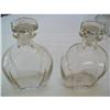 Decanters Pair  - Etched " Scotch & Bourbon" #1493436
