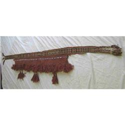 Kilim Woven Turkoman Horse Collar + Tassels-B2 #1493442