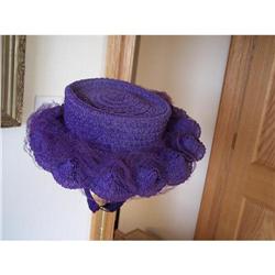 Vintage Purple Hat #1493499
