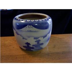 Blue & White Jardinere/Oriental Design #1493510
