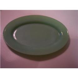 Fire King Jadite Resturant Platter #1493518