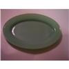 Image 1 : Fire King Jadite Resturant Platter #1493518
