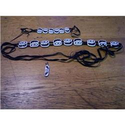 Southwest Design Belt/Bracelet/1 Earring-Signed#1493523