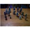 Image 1 : Box of 17  Old Bottle Brush Trees-Christmas #1493532