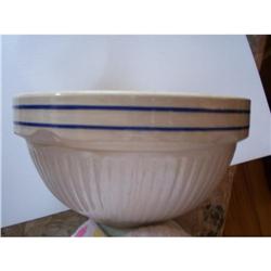 Antique Redwing Stoneware Bowl #1493534