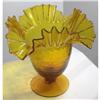 Image 1 : 8.25? TOPAZ COLOR BLENKO C 388 FOOTED VASE MINT#1493602