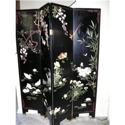 Chinese 4 panel screen #1493609