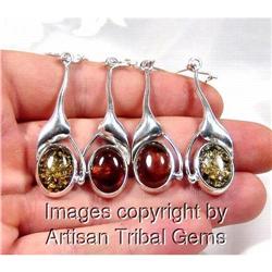 TWO pairs of Remarkable Baltic Amber Earrings #1493612