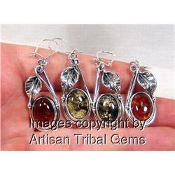 TWO pairs of Remarkable Baltic Amber Earrings #1493614
