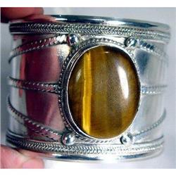 Mystical Tigereye Silver Cuff~147grams #1493649